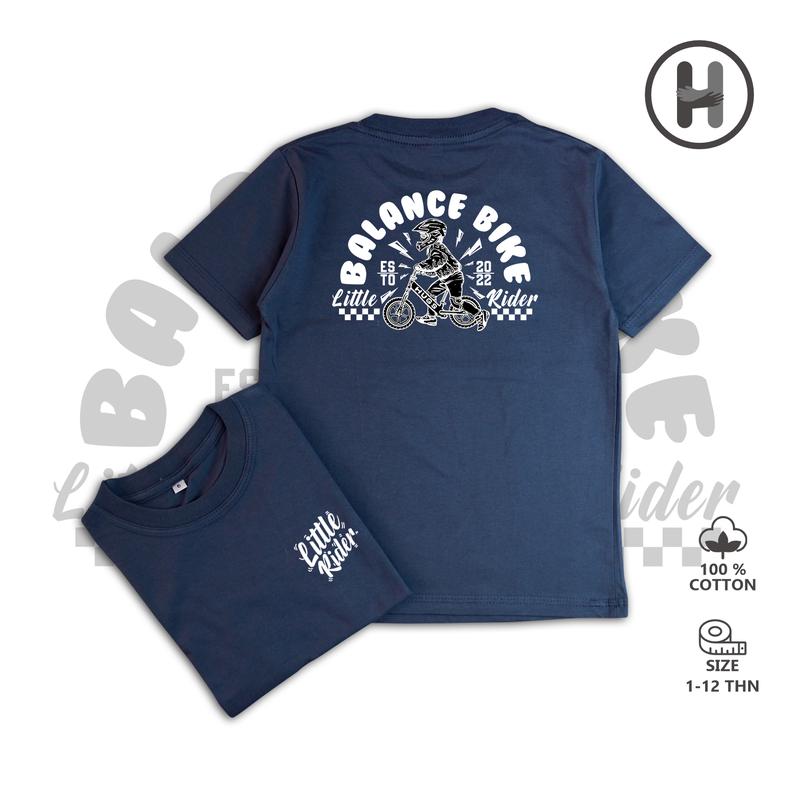 kaos anak/baju anak/kaos anak premium/motif balance bike 3