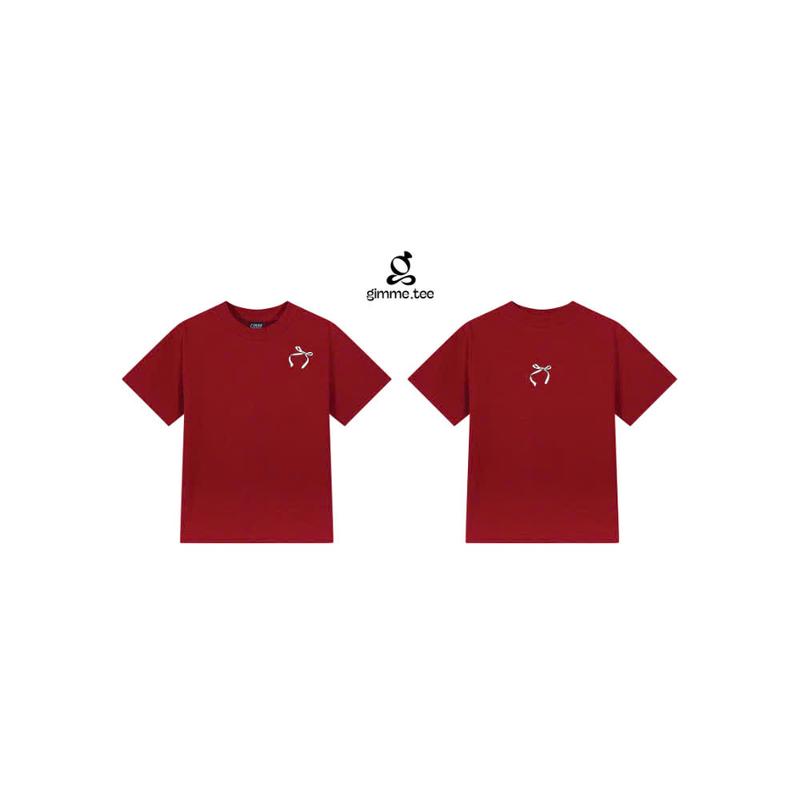   BST NƠ  Áo Thun BabyTee Gimme Hình In - Nơ Hai Mặt - Cotton 250gsm 2 Chiều Cổ Tròn 