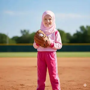 Gomader Setelan Baju Olahraga Sekolah Anak TK/SD Pink Pink 0 Pakaian