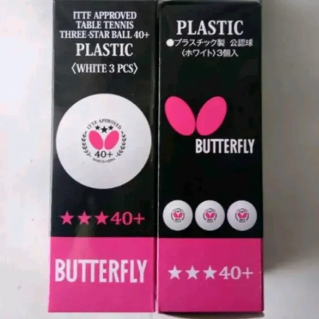 BOLA PINGPONG BUTTERFLY ISI 3 (TERMURAH)