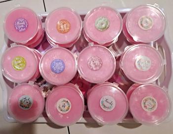 Product Review of BISA COD 5195 Sticker Label PackagingTulisan Thank You isi 500 pcs Foto Roll Stiker  Stationery Paper from R**4 0