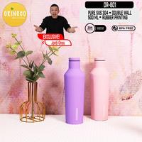 Gambar [Exclusive Jordi Onsu] Orinoco Tumbler Premium OR-801 Viral Anti Bocor 500Ml Tahan Panas Dingin Botol Minum Premium OR-801 Pure Stainless Steel SUS 304 Vacuum Flask - Baby pink dari Orinoco Smart Living Kota Bogor 1 Tokopedia