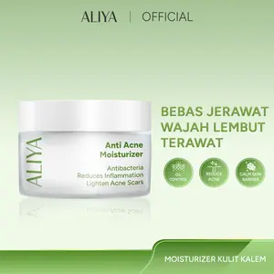 Aliya Anti Acne Moisturizer - Skincare Tea Tree Oil 30 ml Membantu Mengontrol Produksi Minyak Berlebih Menenangkan Kemerahan Menyamarkan Bekas Jerawat Non Comedogenic