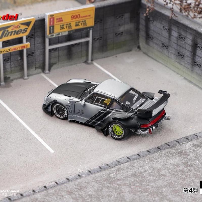 Star Model RWB993 GT Wing - Supreme Red Reguler & Cyberpunk Silver Reguler 6