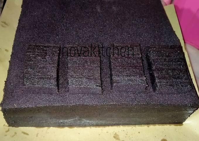 lapis legis ketan hitam spesial basah UK.16CM X 16CM ADIKA CAKE 100% HALLAL lapis legis ketan hitam spesial basah UK.16CM X 16CM ADIKA CAKE 100% HALLAL