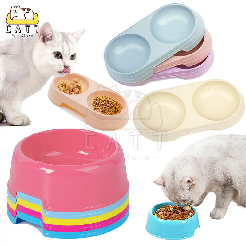Mangkuk Kucing Tempat Makan Kucing Anjing Anti Semut Pet Bowl Aksesoris Hewan Peliharaan