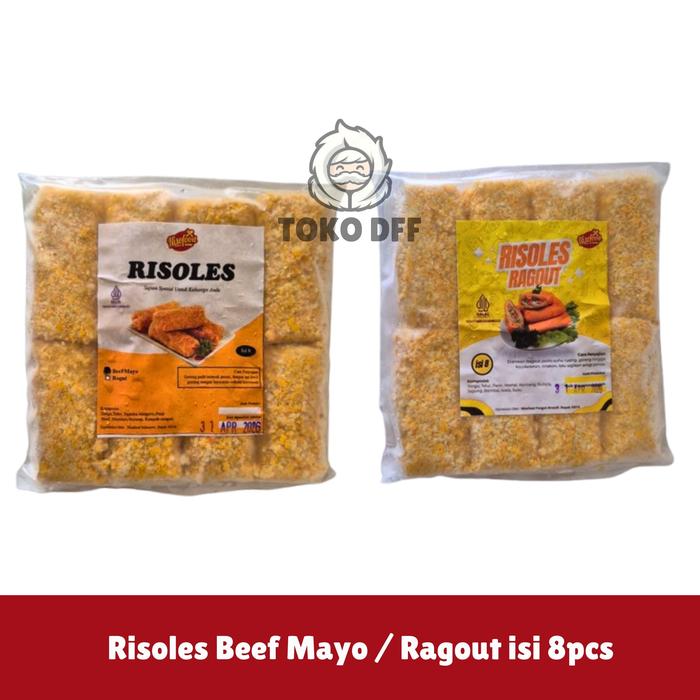 Jual Risoles Ragout Rogout / Beef Mayo Nisofood Isi 8pcs – Frozen Food ...