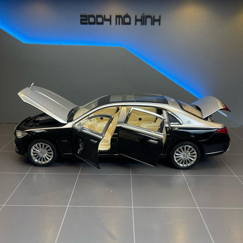 Mô hình xe Mây Bách S680 tỷ lệ 1:24 bằng kim loại Tặng biển số Vip 8