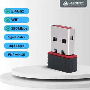 USB WiFi Adapter 802.11n 150Mbps support semua windows internet  – Kecepatan Tinggi Tanpa Kabel Sinyal wifi