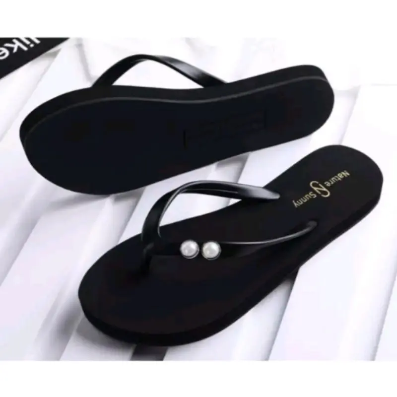 SENDAL JEPIT WANITA MUTIARA SANDAL TEPLEK