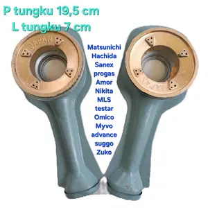 Tungku Set Kompor Gas Matsunichi Hachida Sanex Amor Nikita Zukko Testar Bahan Calvalum Tebal Burner Aloy Panjang 19,5 cm Lebar 7 cm Awet Mudah Pasang