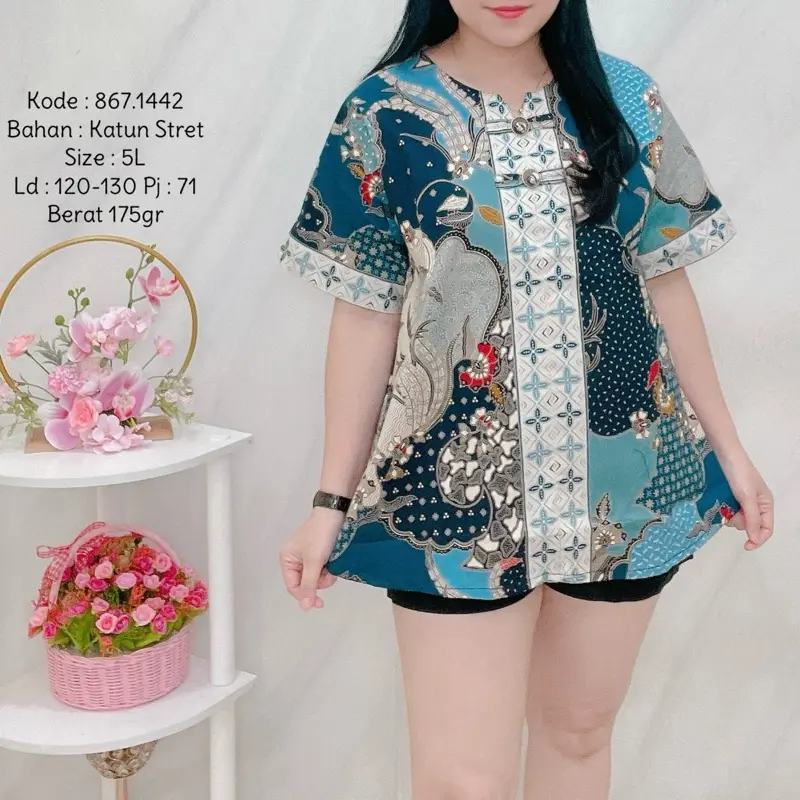 867 ATASAN BATIK WANITA BEST SELLER