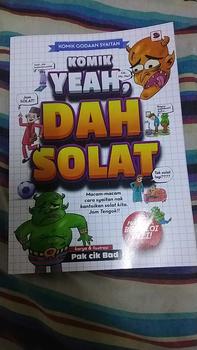 Product Review of KOMIK YEAH, DAH SOLAT! Pak cik Bad from N**a R**i 0