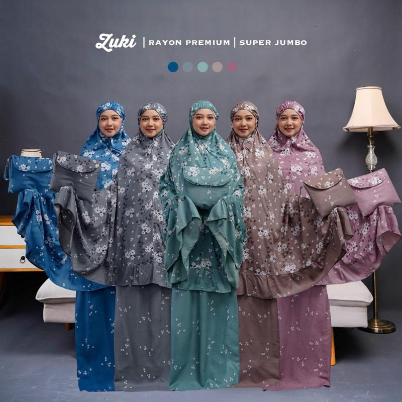 ￼Mukena Dewasa Bahan Rayon Premium Adem Lembut Nyaman di pakai