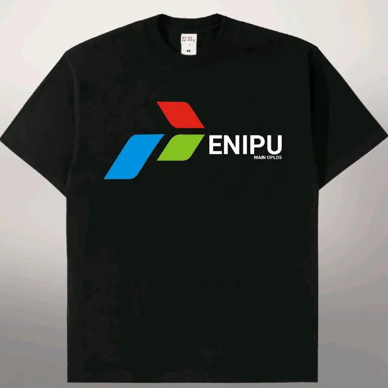 PENIPU MAIN OPLOS Pelesetan Pertamina Baju Kaos Distro Premium Unisex Combed30s 1