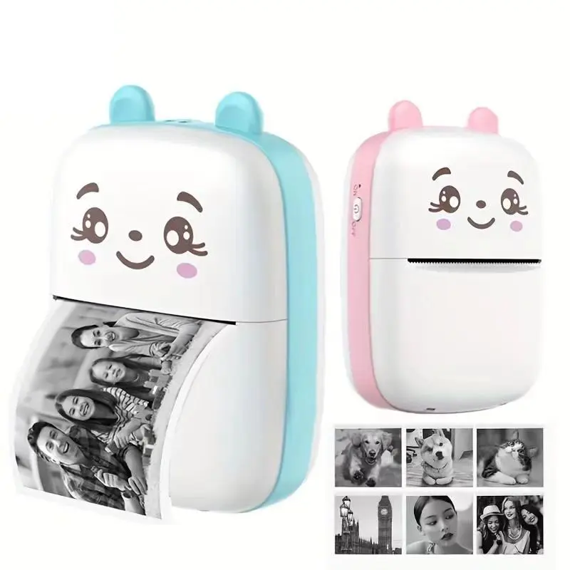 Mini Printer, Wireless Mini Photo Printer, Label Printer for Android
