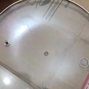 [EXCLUSIVE YENNY DI CHINA] TEXANIA Panci Besi Non-Coating Anti Lengket Gagang Kayu Tutup Kaca Diameter 24cm Kitchenware