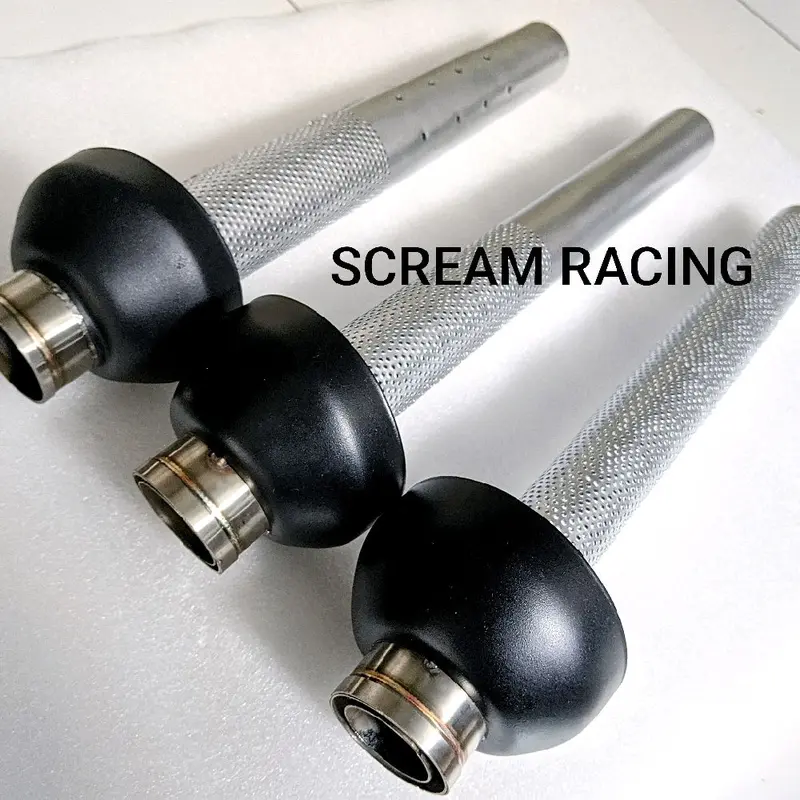 Saringan knalpot+moncong shijiro 4,5inc/10,8cm out 50 45 38 1
