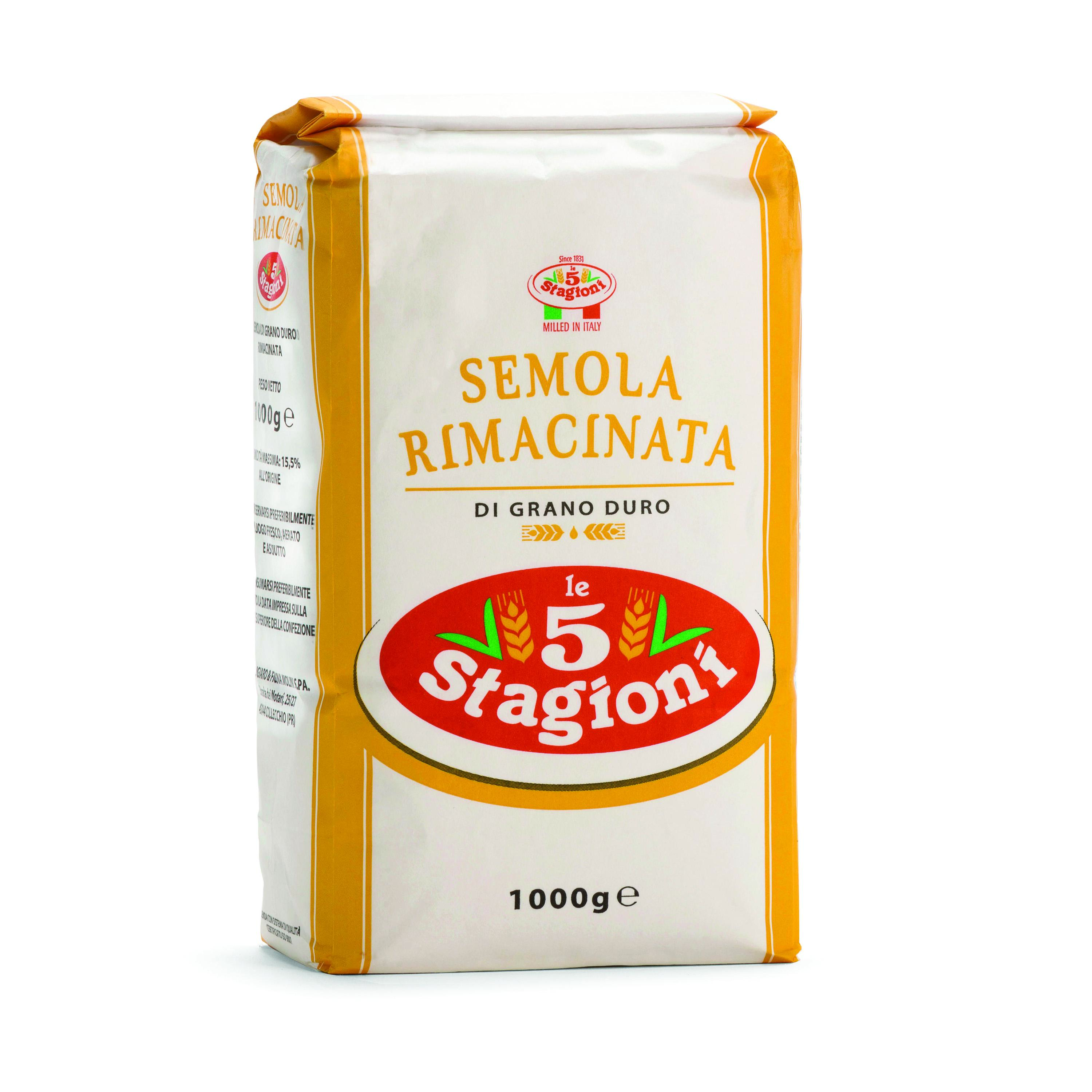 Le 5 Stagioni Durm Wheat Semolina Remilled Flour 1kg