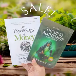 Paket 2 Buku Trading Alchemist New Edition & The Psychology of Money(isi 2 Buku Best Quality)