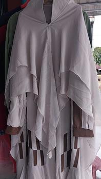 Product Review of Malmira - Gamis Syari Wanita Muslim Bahan Ceruty Babydoll Set Khimar Dua Layer terbaru Manset Panjang Dress Mewah Ceruti from L**✢ 0