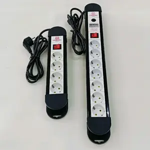 Colokan listrik / hole conector switch + vlot meter - 7hole warna hitam putih. Ada 4 varian