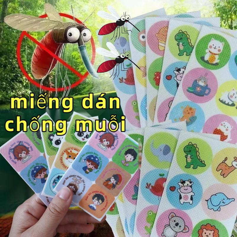 Combo 360 miếng dán chống muỗi côn trùng cho bé tinh dầu hương thơm xả thảo dược thành phần thiên nhiên