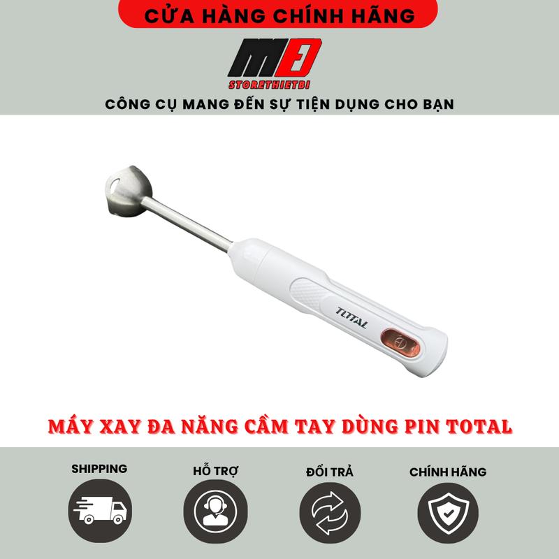 Máy Xay Đa Năng Cầm Tay Dùng Pin Total / Sử Dụng Cổng Type C / TJB037T