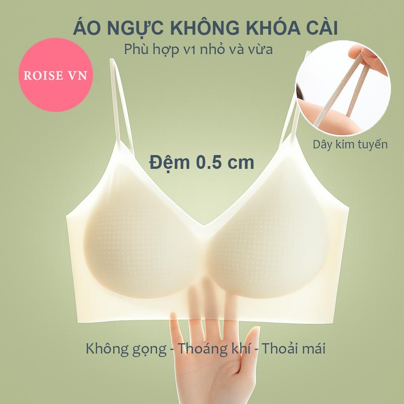  Áo Ngực Không Khóa Gài 038 - Chất Liệu Mềm Mại Thoáng Khí Phù Hợp V1 Nhỏ Vừa Cho 4 Mùa 