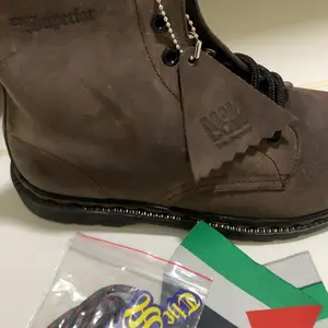 Mancow - High Boots Crazy Horse Brown - Sepatu Formal Pria Wanita - Original Kulit Asli