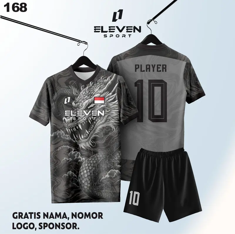 Jersey Futsal / Bola Custom Full Printing Bisa Satuan 168 0