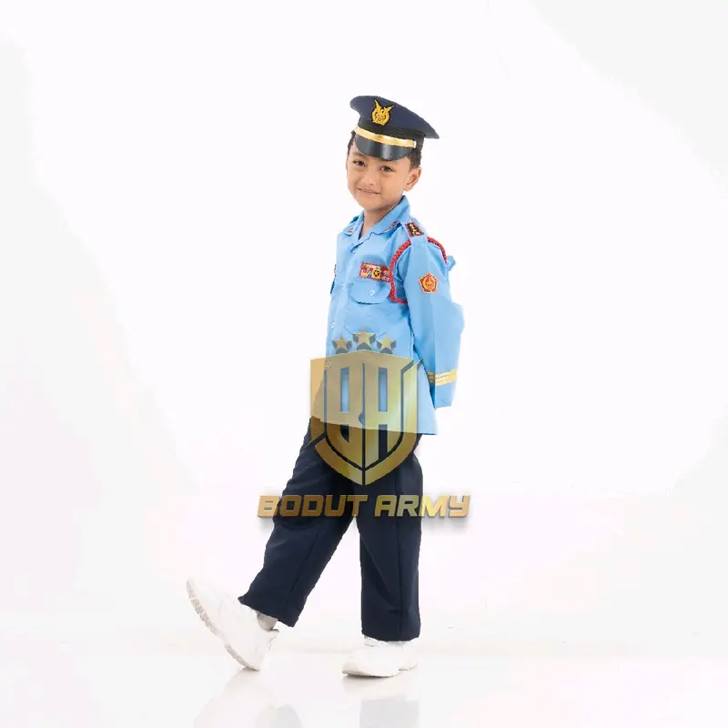 SERAGAM PROFESI BAJU TNI ANGKATAN UDARA KOSTUM TENTARA UDARA ANAK 4