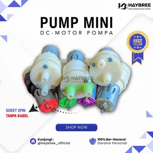 Dinamo DC Motor Pump Mini input 5V-12V Washer Pump | Dinamo Pompa Semprot Air Serbaguna