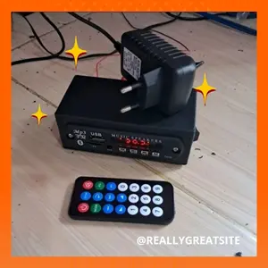 MP3 BLUETOOTH JADI KOMPLIT ADAPTOR VERSI 1 SIAP PAKAI amplifier