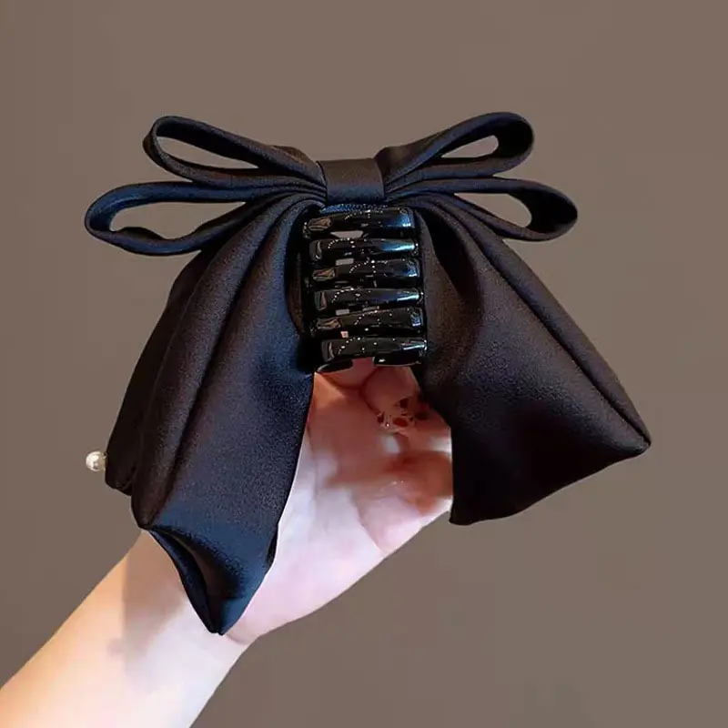 Kẹp Tóc, Phong Cách Cổ Điển Thiết Kế Tối Giản Của Phụ Nữ, Kẹp Cá Mập Mới, Phụ Kiện Tóc, Sau Đầu, Kiểu Nơ Women Cua 2