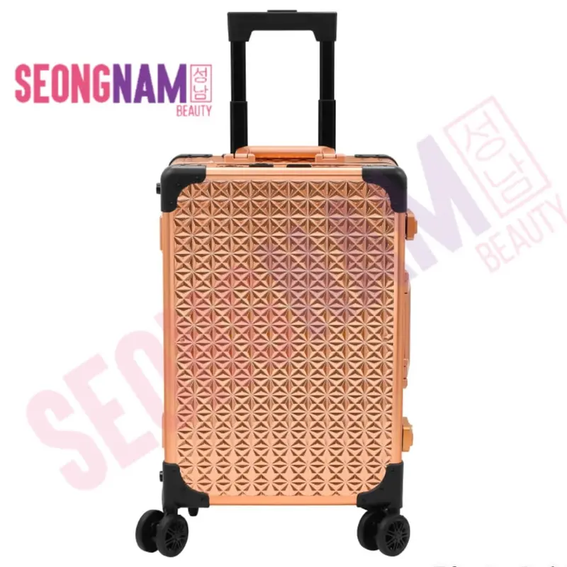 BRAND NEW Seongnam Makeup Case / Koper Makeup Touchscreen dengan 8 lampu LED Touchscreen , bluetooth, speaker, dan kaki meja 5