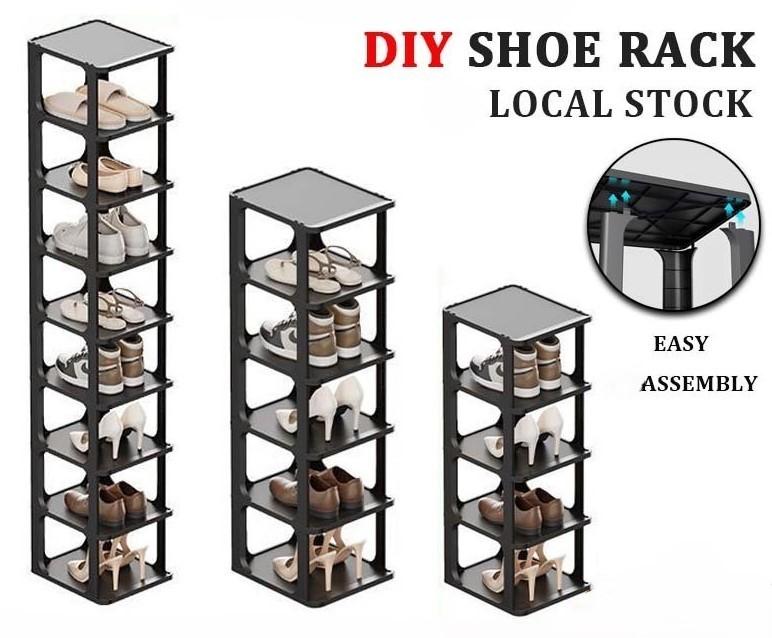Shoe Rack Stackable BTO Waterproof Local Stock DIY Hdb College Campus ...