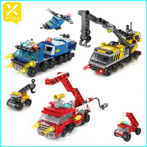 XINGYA MALL Mainan Bricks Polisi SWAT 159Pcs Bricks Bangunan 3D Edukasi  Anak Hadiah