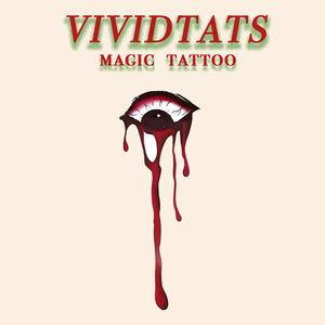 VIVIDTATS  Blood Tear Temporary Tattoo – Waterproof, Realistic & Removable Body Sticker for Halloween, Cosplay & Party Looks temporary  tattoo  waterproof tattoo  set