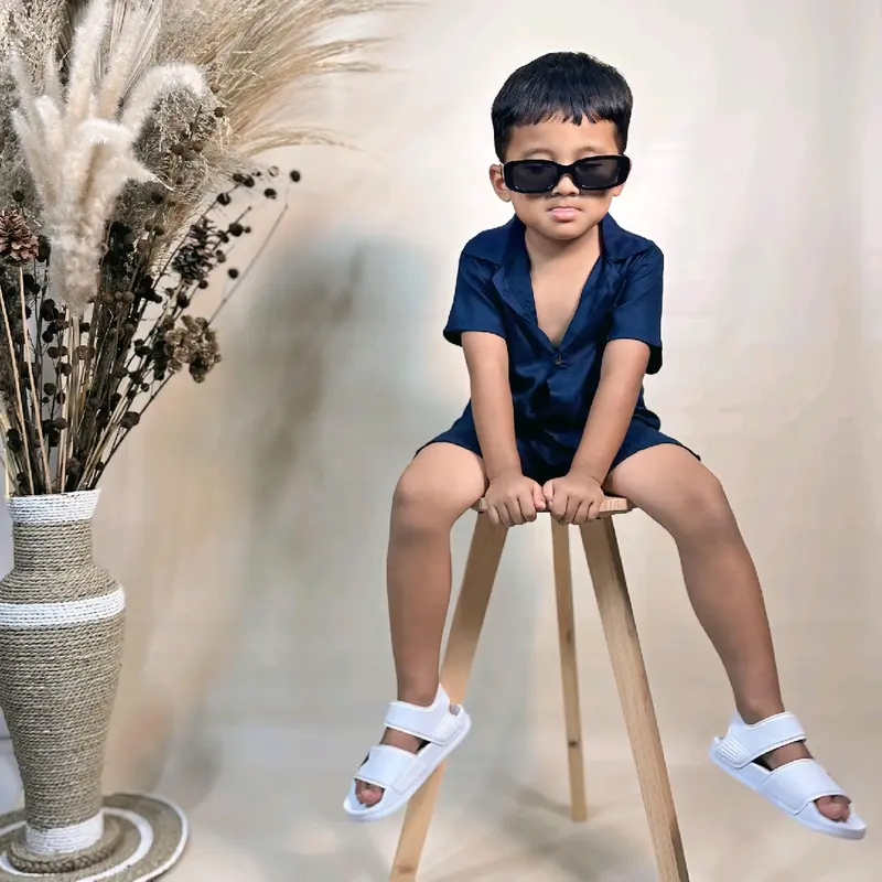 YNA ONE SET RAYON ANAK POLOS 1-5 TAHUN SETELAN BAJU ANAK UNISEX 1