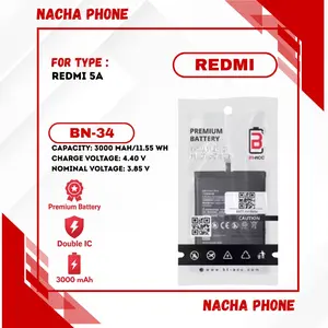 BATRAI BATTERY BN-34 FOR REDMI 5A