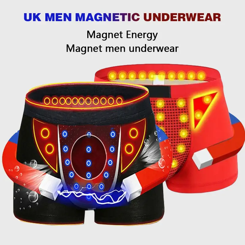 【Buy 1 Get 2 Free】Magnetic Therapy Health Care Boxer Japan magnetic theraphy brief magnetic underware for men