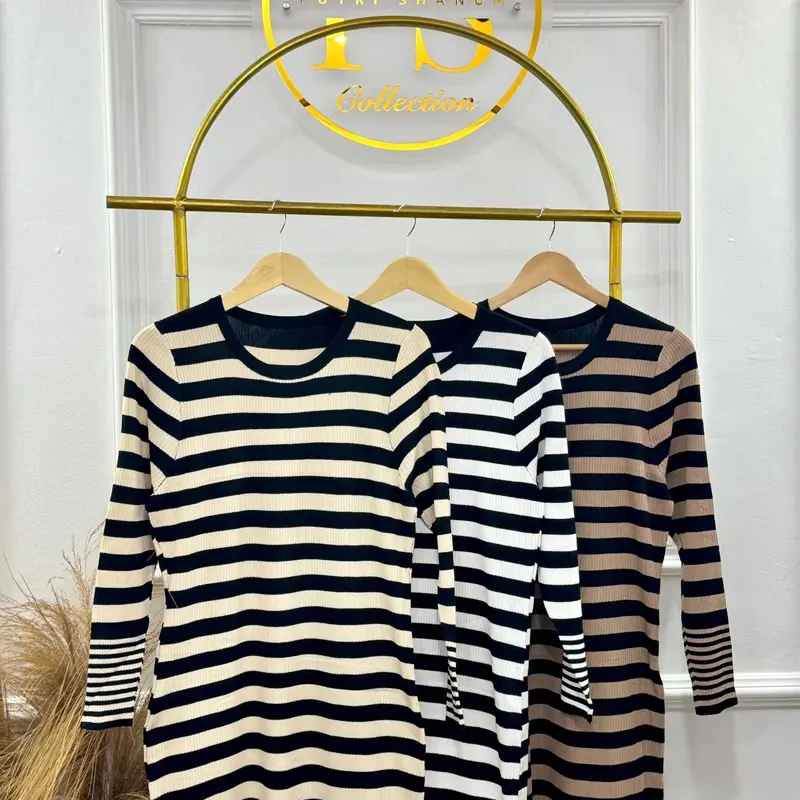 Aalifa Long Stripe by PS Collection 0