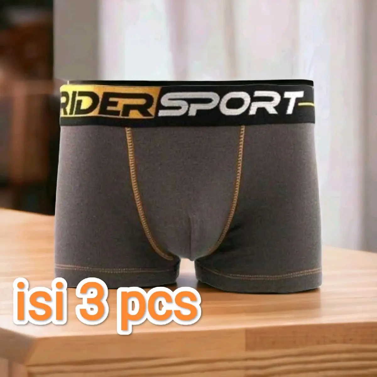 celana dalam pria boxer paket hemat 3pcs Katun Nyaman Dewasa