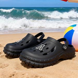 TOPSHARK Sandalias de hombre IRSOE para uso doméstico y exterior, EVA antideslizante, versátiles y seguras para uso doméstico y exterior.