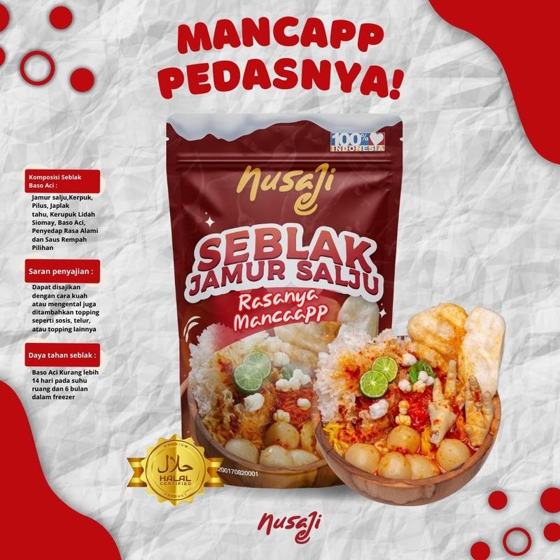 "Promo Grand Opening" NusaJi - Seblak Jamur Salju 0