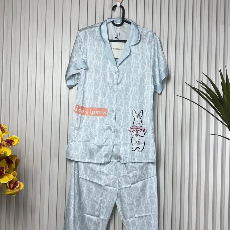 Piyama Sutra Premium Soft Blue 0