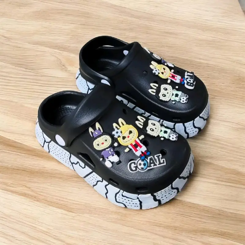 Sandal Baim Anak Laki Laki 2-8 Tahun Motif Labubu FDR069 Sandal Anak Viral Anti Slip Empuk 8