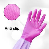 Gambar Kenmaster Sarung Tangan Karet Ungu - 1 Pasang / Sarung Tangan Cuci Piring Purple - M - Medium dari Kenmaster Official Store Kota Administrasi Jakarta Utara 4 Tokopedia