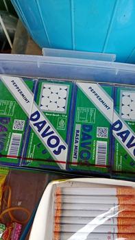 Product Review of Permen Davos LUX 20 X 5 Gr Rasa Peppermint - Mint by Jadoel_snack Candy Food Makanan Cemilan from D**i 0